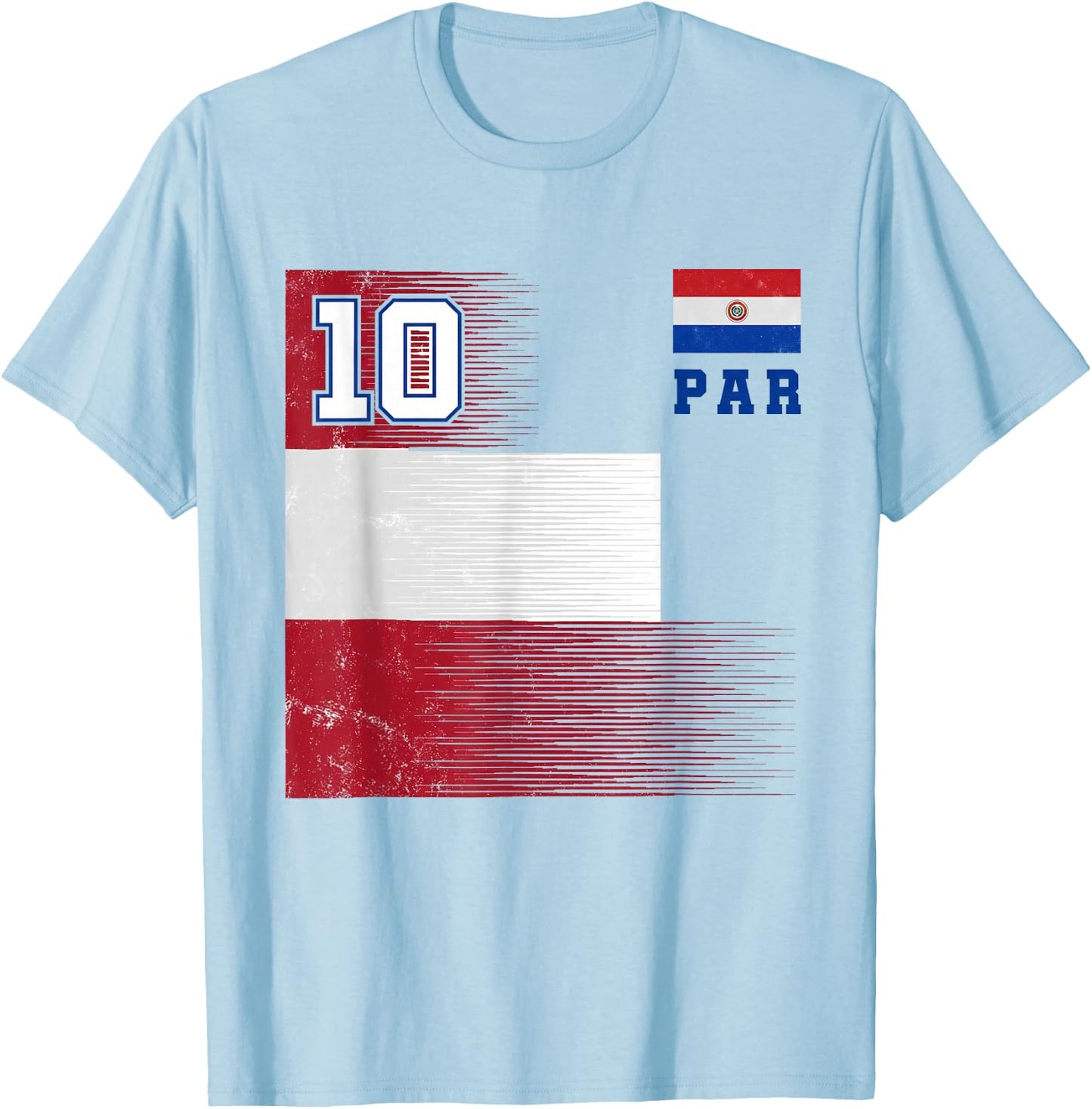 Paraguay Men Women Paraguayan Paraguayo Hispanic T-Shirt - T-Shirt | Light Blue
