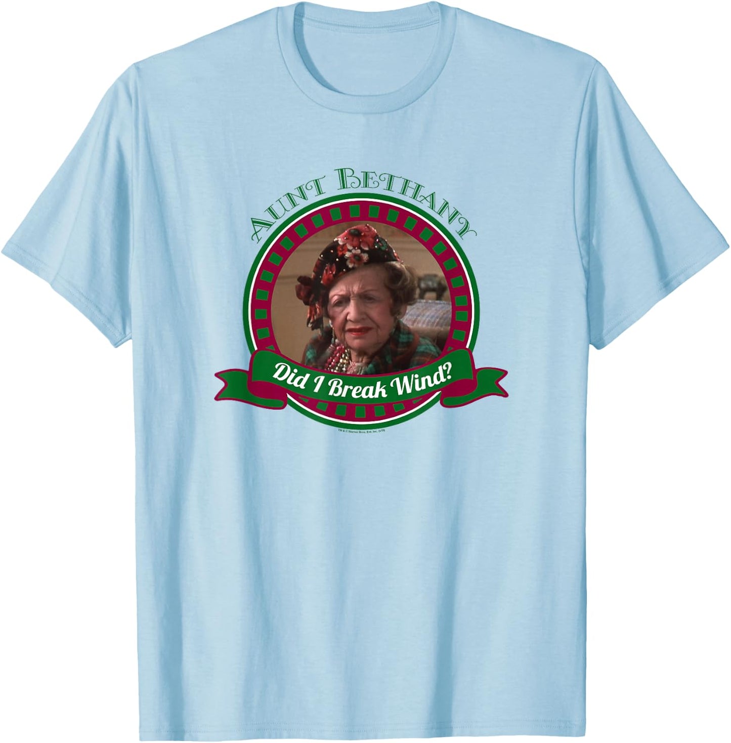 National Lampoon's Christmas Vacation Break Wind T-Shirt - T-Shirt | Light Blue