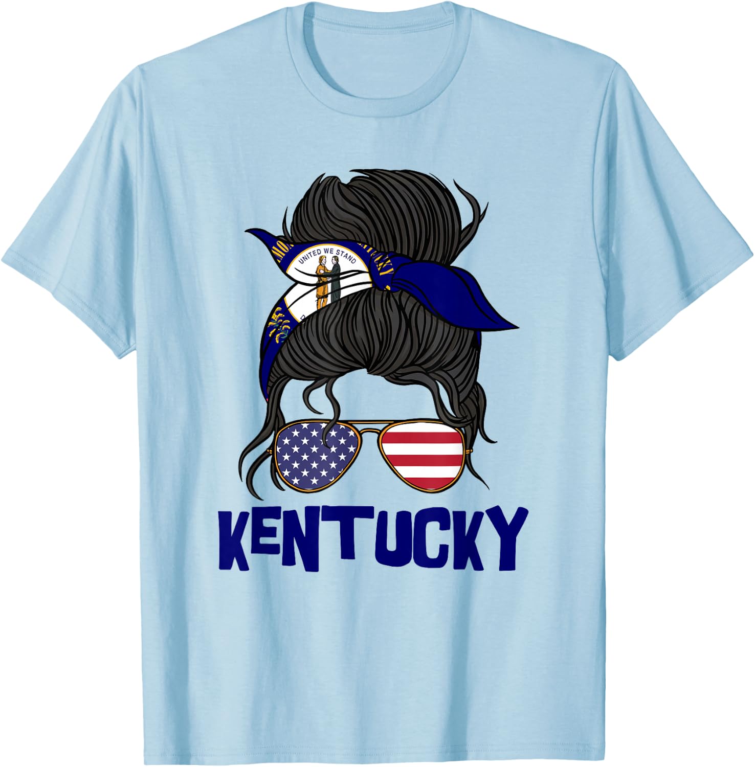 Kentucky graphic design for girls kid Kentucky toodler T-Shirt - T-Shirt | Light Blue