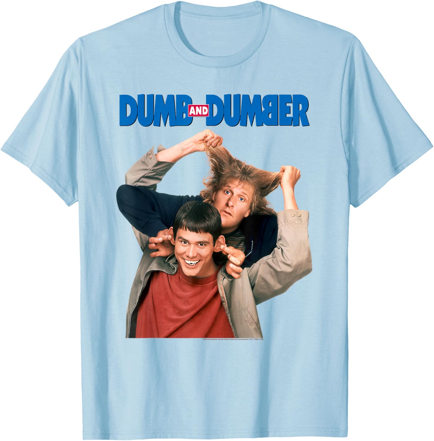 Dumb and Dumber Key Art T-Shirt - T-Shirt | Light Blue