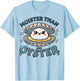 Moister Than An Oyster Funny Shucking Shellfish Seafood T-Shirt - T-Shirt | Light Blue