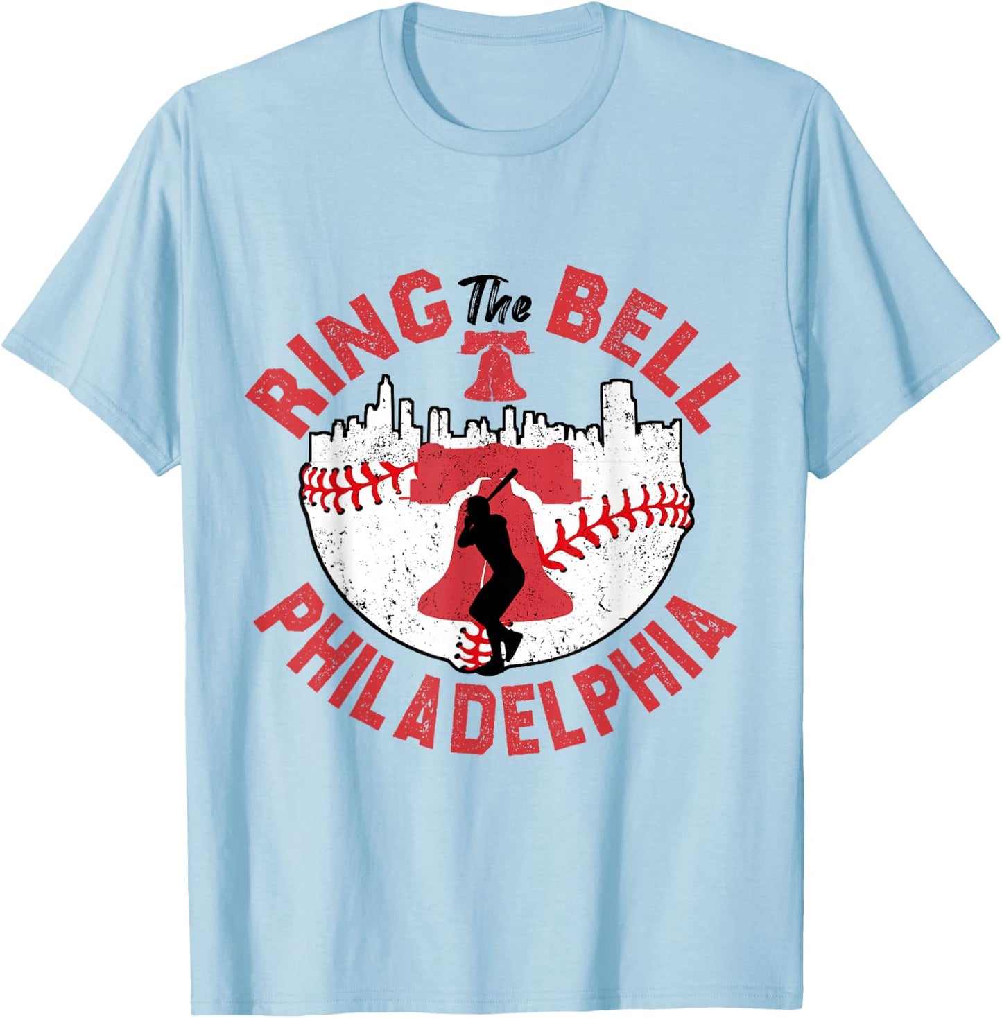 Ring The Bell T-Shirt - T-Shirt | Light Blue