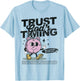 Trust God's Timing Women Christian Religious Women Men T-Shirt - T-Shirt | Light Blue