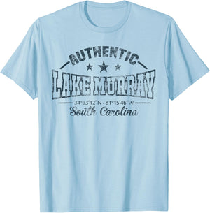 Lake Murray Shirt South Carolina Boating Fishing Outdoors T-Shirt - T-Shirt | Light Blue