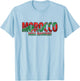 Maroc Dima Maghrib Maillot de Supporter de Football 2026 T-Shirt - T-Shirt | Light Blue
