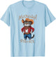 Meowdy Partner Cowboy Cat T-Shirt - T-Shirt | Light Blue