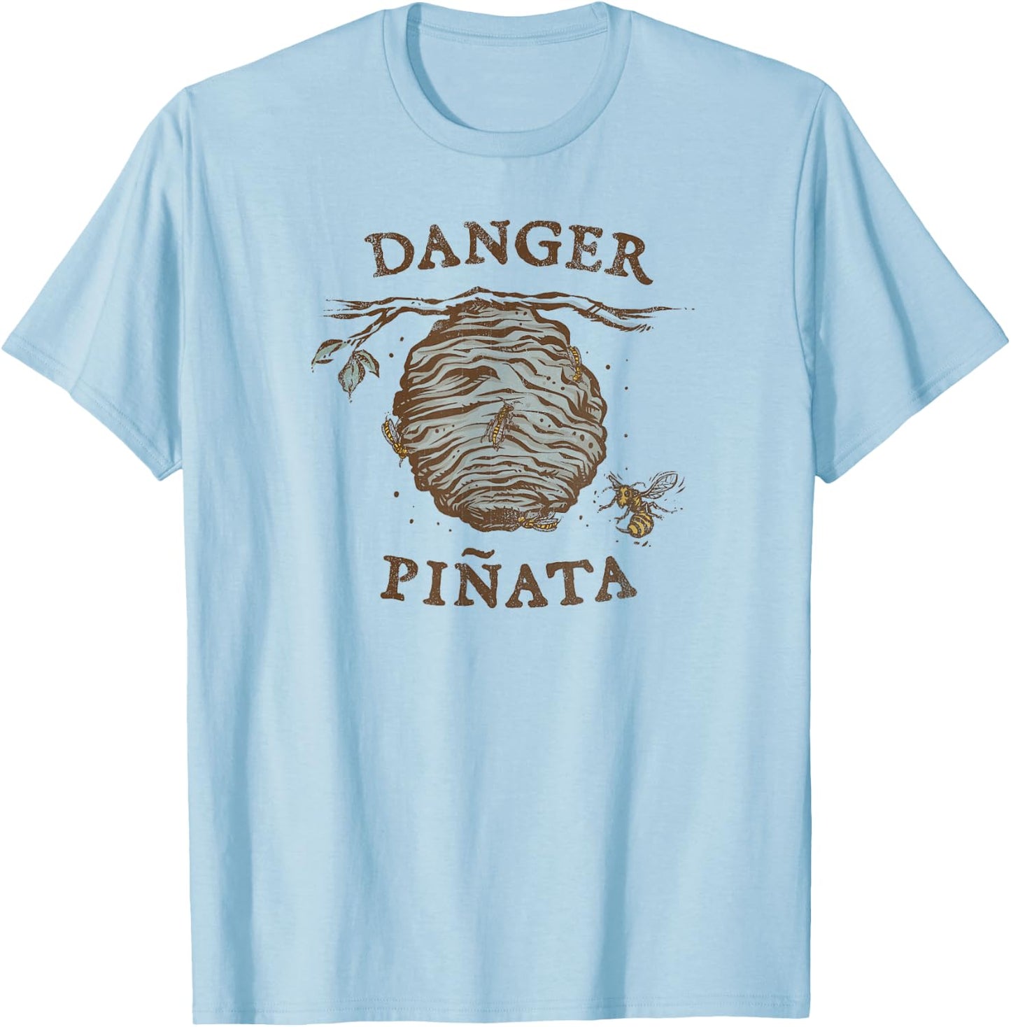 Danger Pinata T-Shirt - T-Shirt | Light Blue