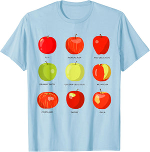 Fall Apple Picking Apple Orchard Boho Farm Fesh Toddler Kids T-Shirt - T-Shirt | Light Blue