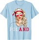Polish Flag Outfit for Woman Products Uniform Poland T-Shirt - T-Shirt | Light Blue