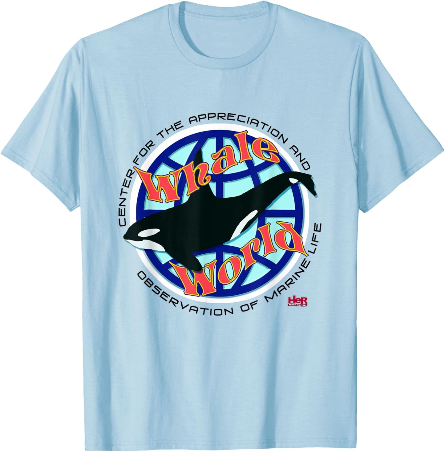 Nancy Drew: Whale World T-Shirt - T-Shirt | Light Blue