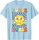 Groovy Nurse Shirt Women Future Nurse Appreciation Nursing T-Shirt - T-Shirt | Light Blue