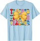 Teacher Pencil Coquette Bow Funny Back To School Teacher Men Women T-Shirt - T-Shirt | Light Blue