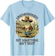 Undiagnosed But Something Ain't Right Funny Cowboy Frog T-Shirt - T-Shirt | Light Blue