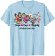 Peace Love Nursing Pediatric Nurse Life Stethoscope Tie Dye T-Shirt - T-Shirt | Light Blue