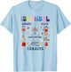 Istanbul Visit Turkiye light colors turkey vivid icons T-Shirt - T-Shirt | Light Blue