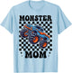 Monster Truck Mama Mom Monster Truck Are My Jam Truck Lovers T-Shirt - T-Shirt | Light Blue