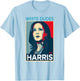 White Dudes For Harris-2024 T-Shirt - T-Shirt | Light Blue