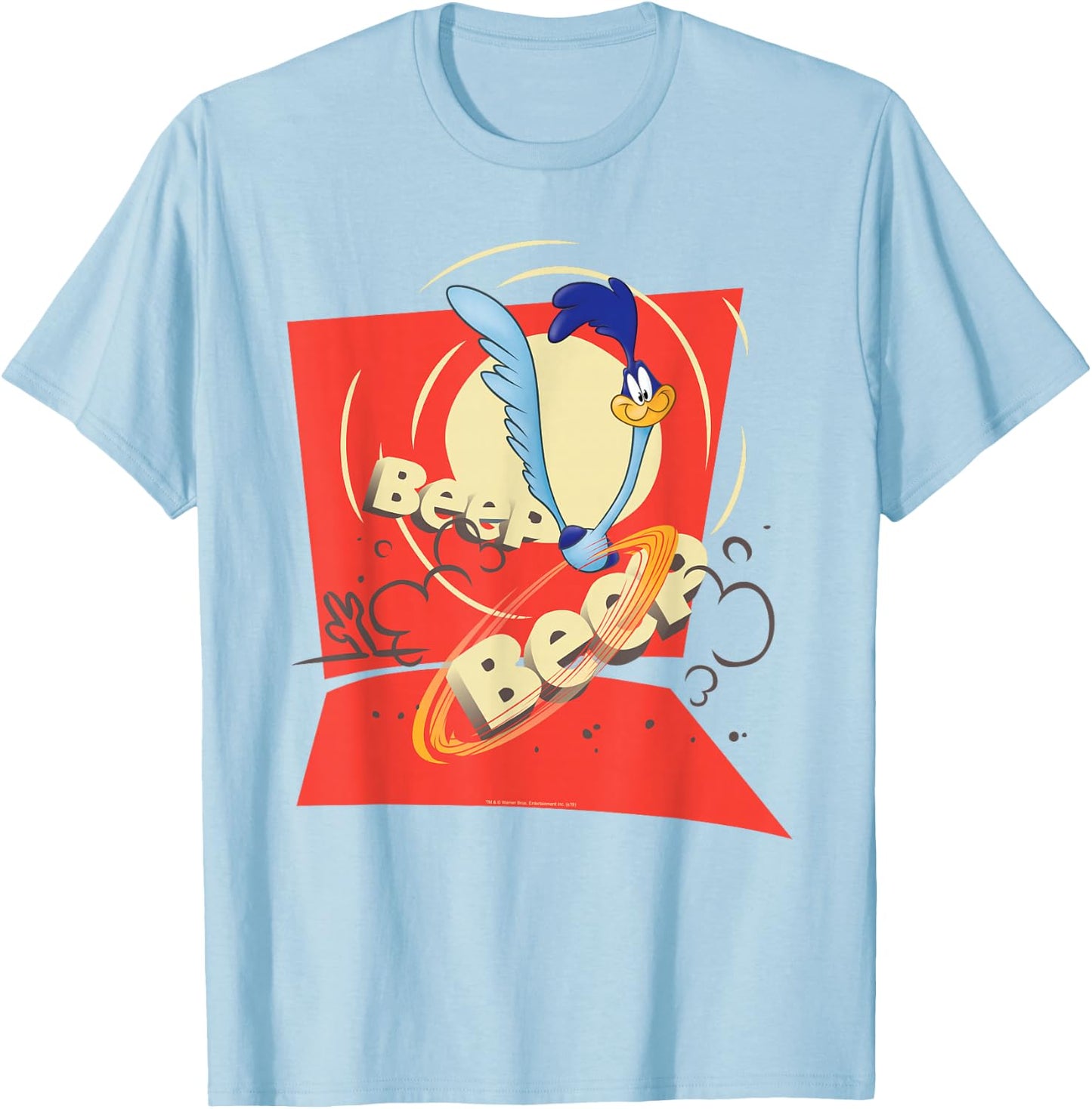 Looney Tunes Roadrunner Beep Beep T-Shirt - T-Shirt | Light Blue
