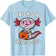 Trick or Treat A Lotl Axolotl Halloween Costume Toddler Kids T-Shirt - T-Shirt | Light Blue