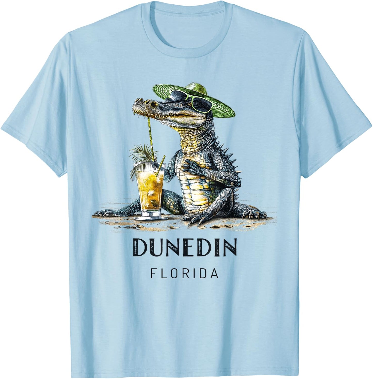 Dunedin Florida T-Shirt - T-Shirt | Light Blue