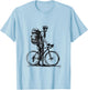 Cycling Bicycle Funny Gravel Bikepacking Backpack Travel Iii T-Shirt - T-Shirt | Light Blue