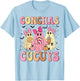 Pantasmas Conchas And Cucuys Ghost Cafe Y Pan Halloween T-Shirt - T-Shirt | Light Blue