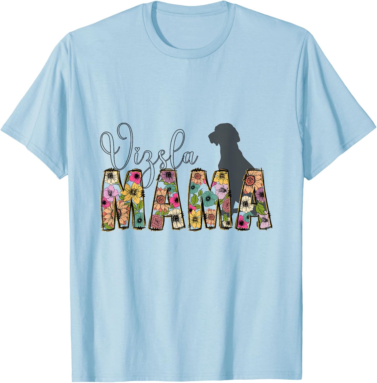 Vizsla Dog T-Shirt - T-Shirt | Light Blue