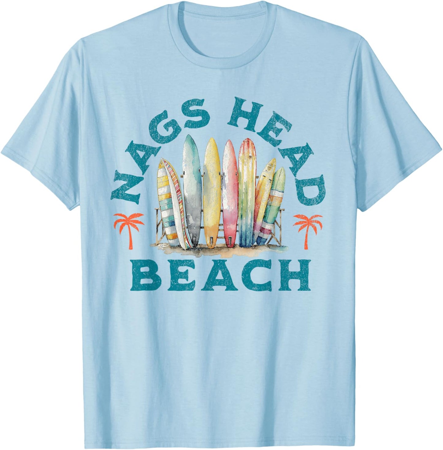 Nags Head T-Shirt - T-Shirt | Light Blue