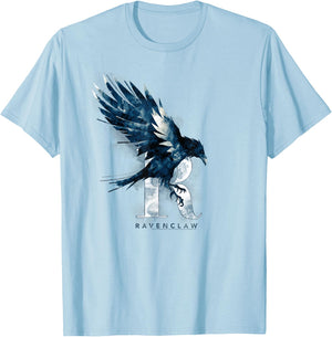 Harry Potter Ravenclaw Watercolor T-Shirt - T-Shirt | Light Blue