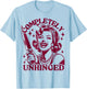 Completely Unhinged Vintage Housewife T-Shirt - T-Shirt | Light Blue