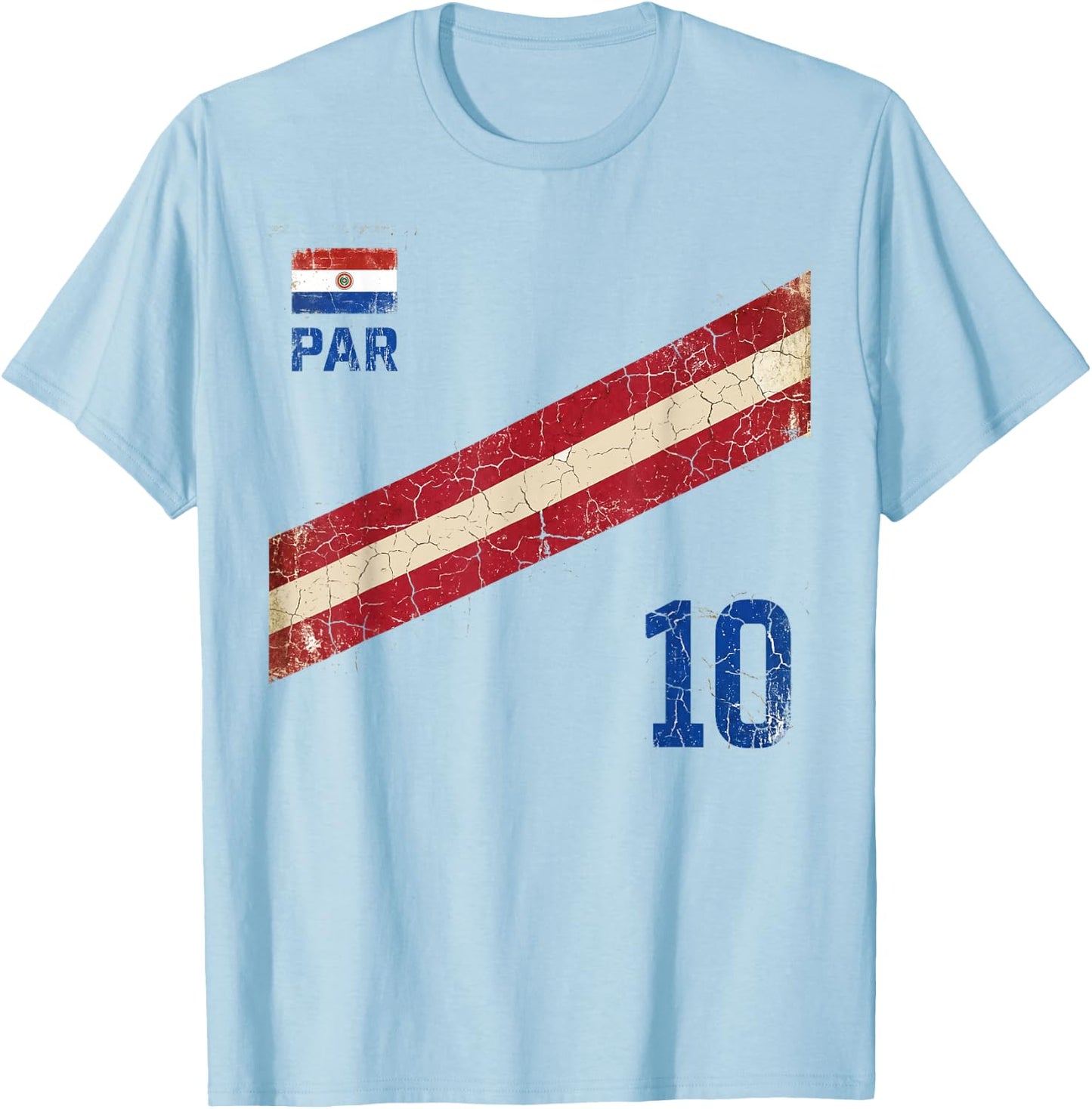 Paraguay Men Women Paraguayan Paraguayo Hispanic T-Shirt - T-Shirt | Light Blue