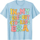 In My Peace Out 4th Grade Era Groovy Last Day Of 4th Grade T-Shirt - T-Shirt | Light Blue
