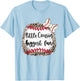 Leopard Baseball Little Cousin Biggest Fan Toddler Kids T-Shirt - T-Shirt | Light Blue