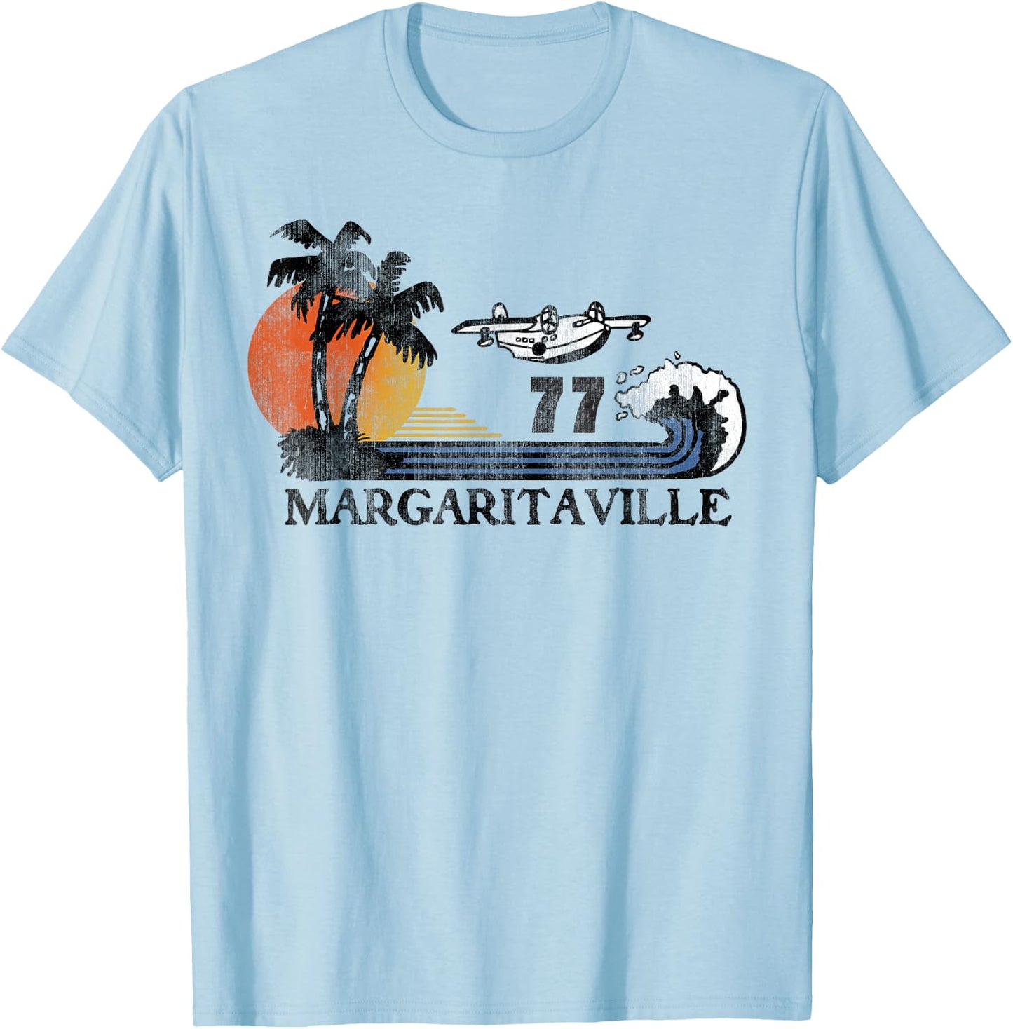 Margaritaville '77 T-Shirt - T-Shirt | Light Blue