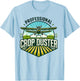 Crop Duster Pilot Spray Plane Professional Crop Duster T-Shirt - T-Shirt | Light Blue