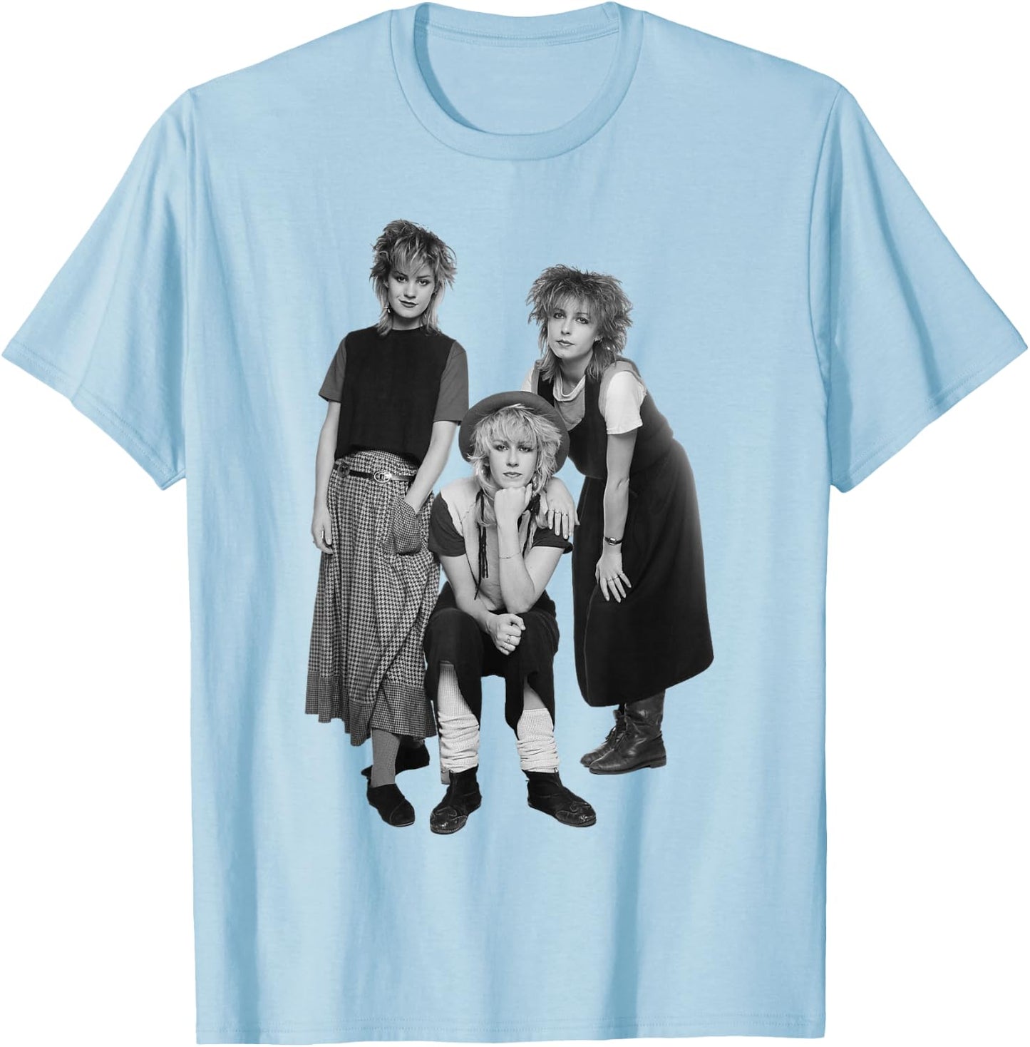 Bananarama Pop Group Really Saying Something 1982 T-Shirt - T-Shirt | Light Blue