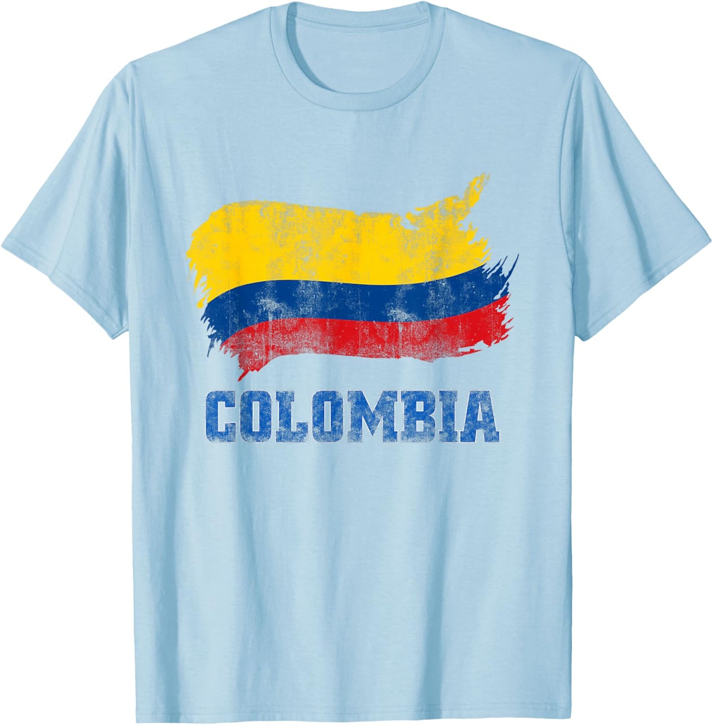 Colombia Design Columbian Clothing Outfit Women T-Shirt - T-Shirt | Light Blue