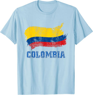 Colombia Design Columbian Clothing Outfit Women T-Shirt - T-Shirt | Light Blue