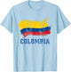 Colombia Design Columbian Clothing Outfit Women T-Shirt - T-Shirt | Light Blue