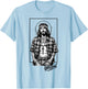 Chicano Latino Cholo Mexican Street Jesus Blessed Religious T-Shirt - T-Shirt | Light Blue