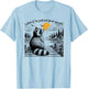 What If I'm Just Not Feral Enough Feral,Raccoon Animal Lover T-Shirt - T-Shirt | Light Blue