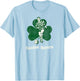 Boston Rovers Vintage Soccer League Shamrock Irish Futbol T-Shirt - T-Shirt | Light Blue