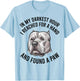 In My Darkest Hour I Reached For A Hand And Found A Paw T-Shirt - T-Shirt | Light Blue