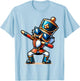 Christmas Nutcracker Dabbing Boys Santa Xmas Funny T-Shirt - T-Shirt | Light Blue