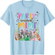 Mimi Of The Birthday Boy Girl Zoo Theme Animal Party T-Shirt - T-Shirt | Light Blue