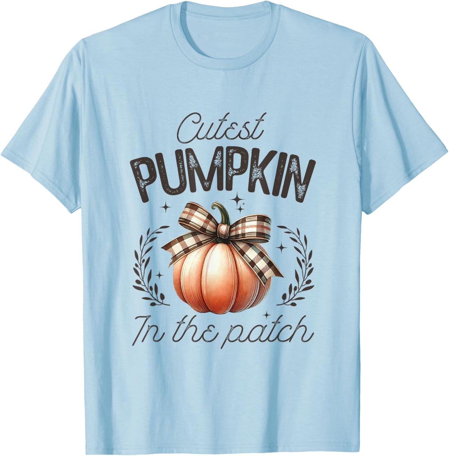 Cutest Pumpkin Patch Cute Halloween T-Shirt - T-Shirt | Light Blue