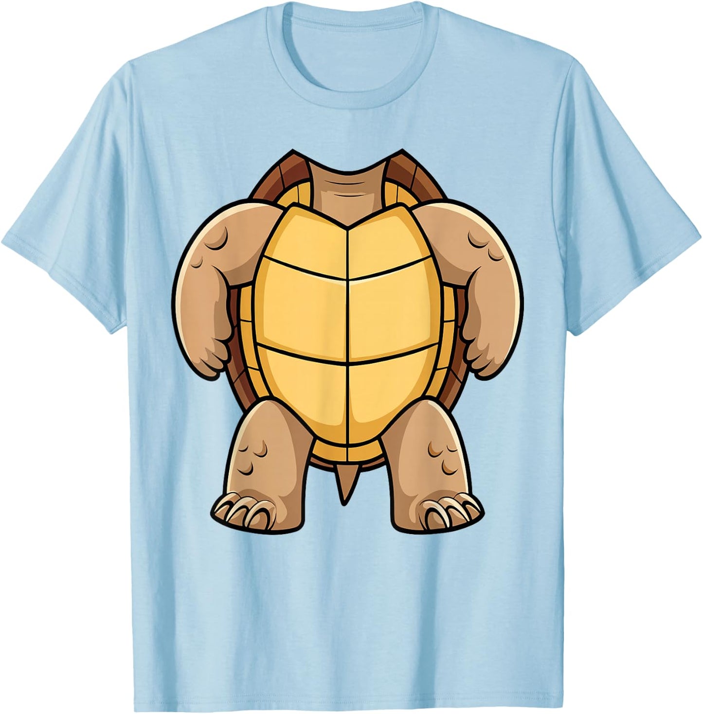 Turtle Shirt Adult Kids Men Women Turtle Shell Costume T-Shirt - T-Shirt | Light Blue