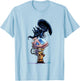 Aliens Cute Animated Xenomorph Big Chest Chibi Poster T-Shirt - T-Shirt | Light Blue