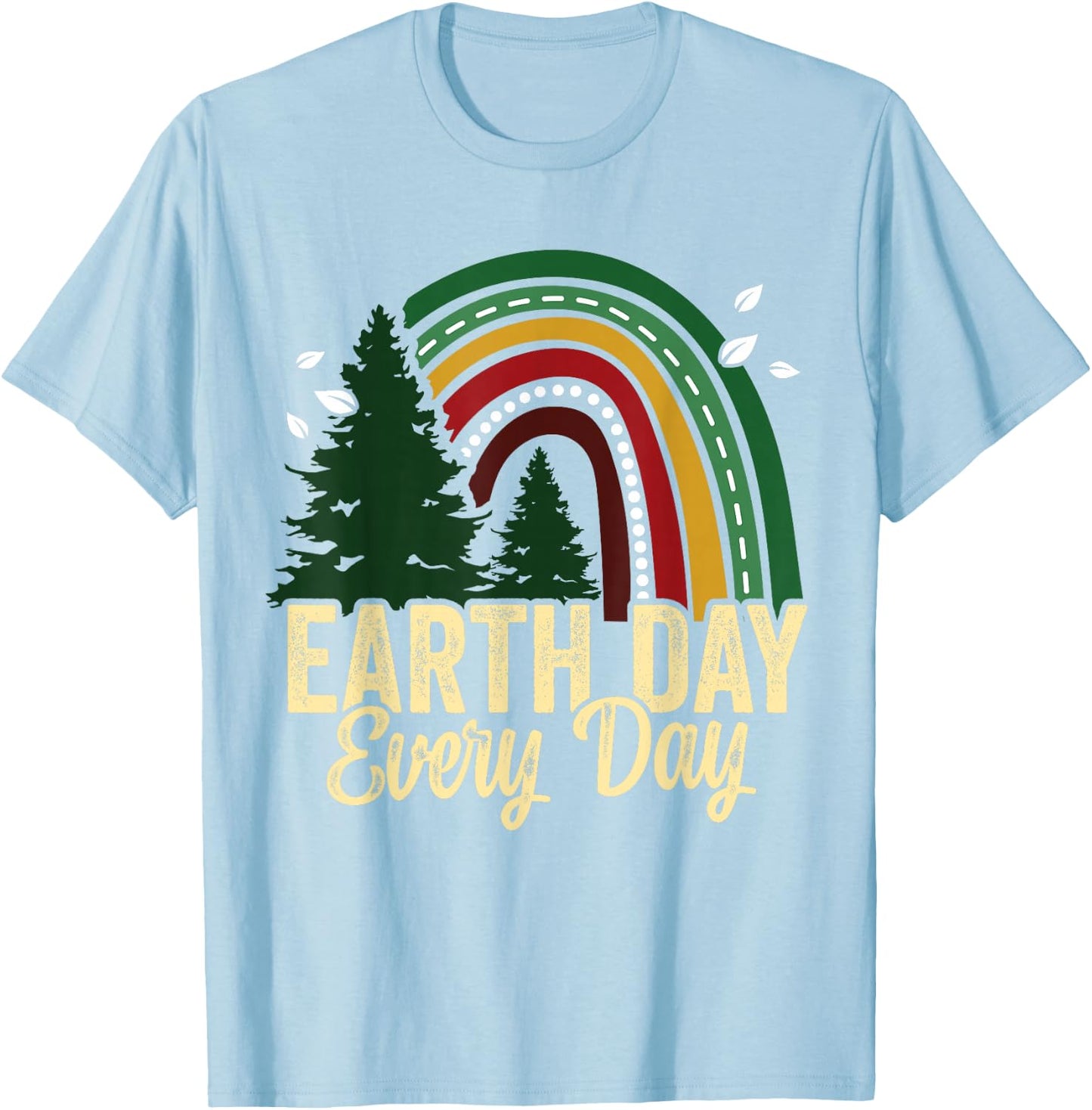 Earth Day Everyday Awareness Planet Animal Men Women Kids T-Shirt - T-Shirt | Light Blue