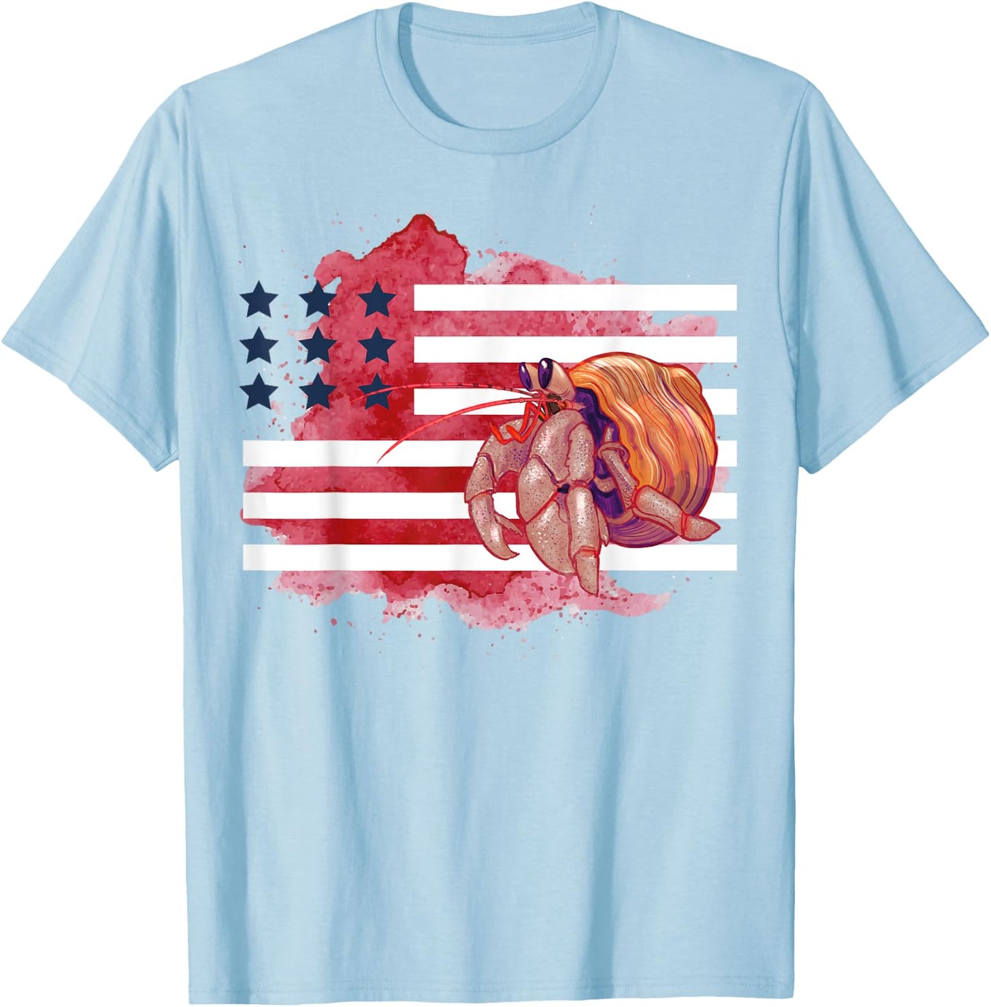 Hermit Crab Lover Shirt Ocean Animal Pet Hermit Crabs T-Shirt - T-Shirt | Light Blue